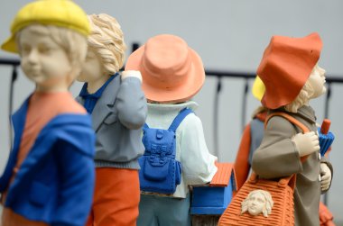 Stok görüntü heykel çocukların