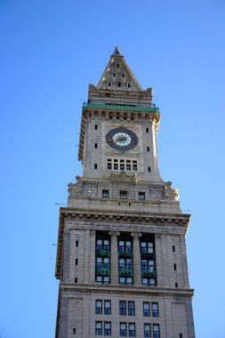 Bina ve Boston şehir merkezinde manzarası