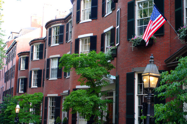 Beacon Hill is a wealthy neighborhood of Federal-style rowhouses, with some of the highest property values in the United State