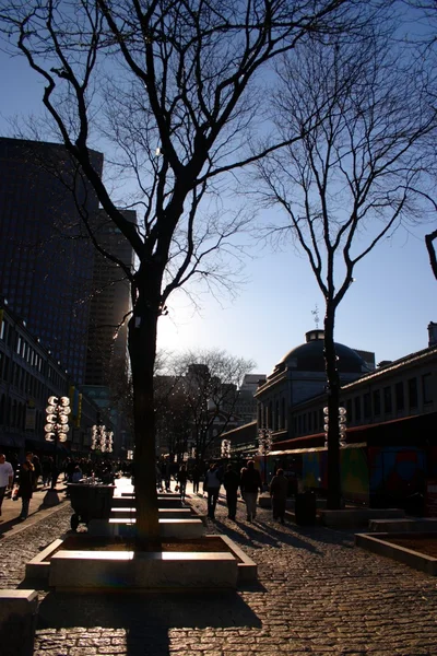Edificio y horizonte en el centro de Boston —  Fotos de Stock