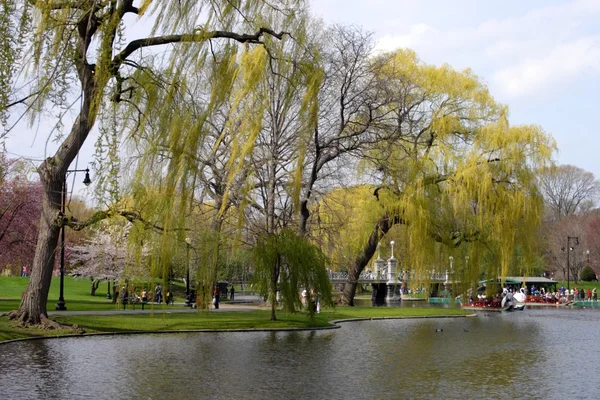 Boston Common and Public Garden, EUA — Fotografia de Stock