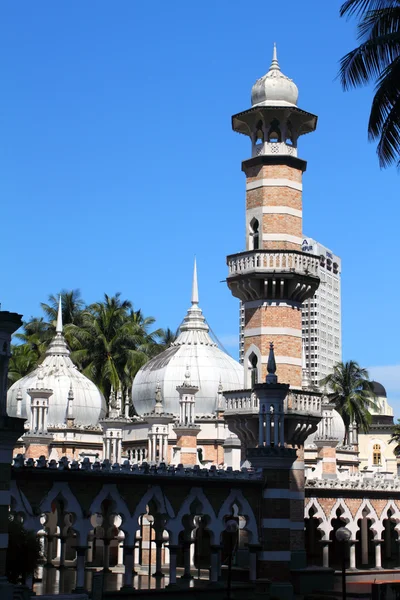 Mezquita histórica, Masjid Jamek en Kuala Lumpur, Malasia — Foto de Stock