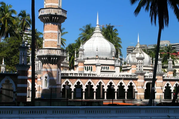 Mezquita histórica, Masjid Jamek en Kuala Lumpur, Malasia — Foto de Stock