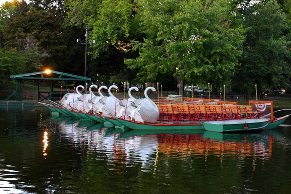 Boston Common and Public Garden, EUA — Fotografia de Stock