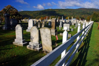 Sonbaharda yapraklar, Vermont, ABD