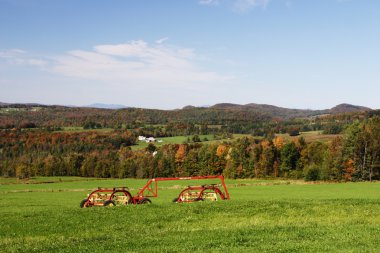 Sonbaharda yapraklar, Vermont, ABD