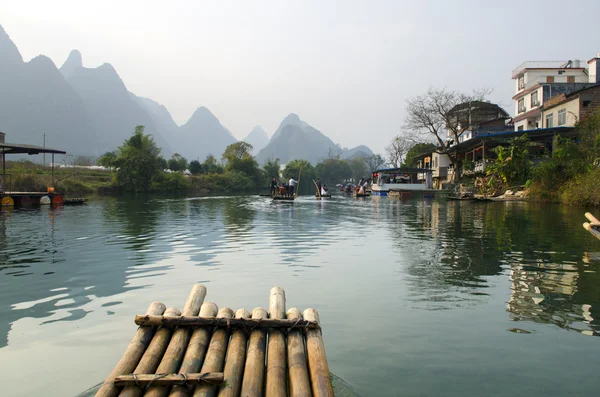 Landscape in Yangshuo Guilin, China — Stock Photo, Image