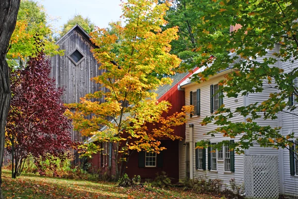 Follaje otoñal en Vermont, EE.UU. — Foto de Stock