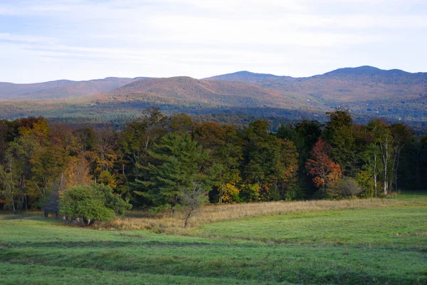 Осенняя листва в Вермонте, США — стоковое фото