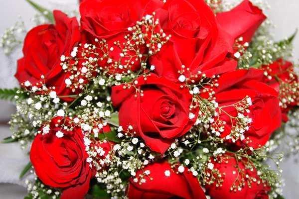 Bouquet di rose rosse — Foto Stock