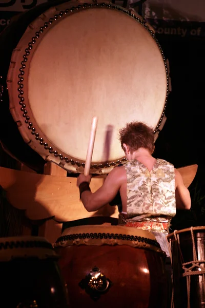 Tambor taiko japonés — Foto de Stock