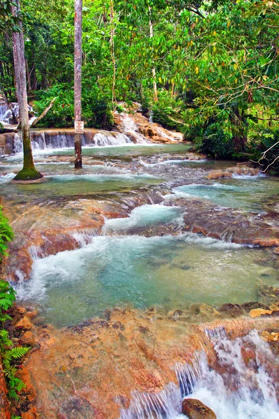 Dunn 's river falls, ocho rios, jamaica — Stockfoto