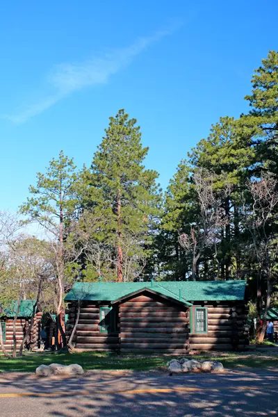 Grand Canyon Lodge, Grand Canyon National Park (északi peremén), Amerikai Egyesült Államok — Stock Fotó