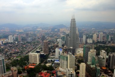 Kuala Lumpur şehir manzarası