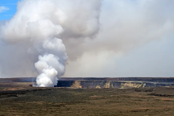 夏威夷火山国家公园，美国 — 图库照片