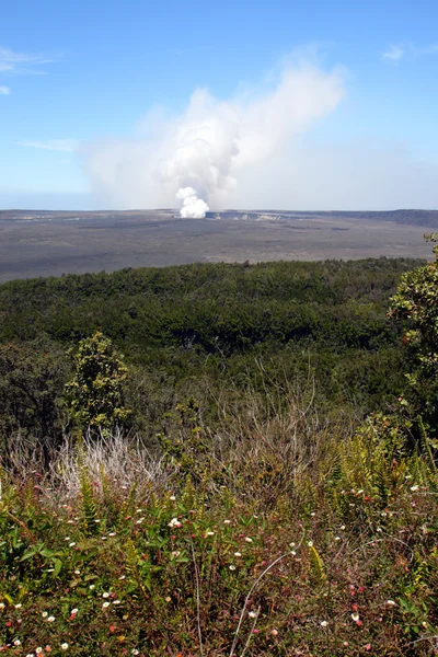 夏威夷火山国家公园，美国 — 图库照片