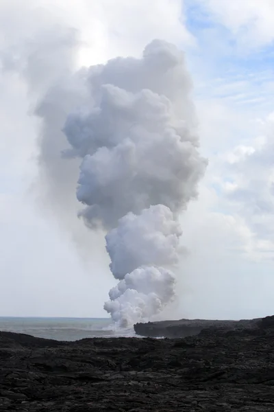 夏威夷火山国家公园，美国 — 图库照片