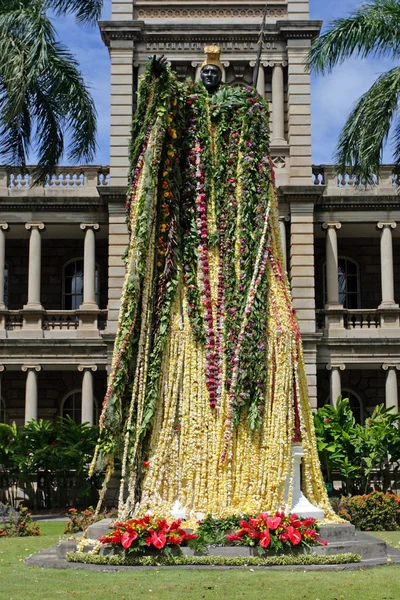 Estatua del Rey Kamehameha, Honolulu, Hawai — Foto de Stock