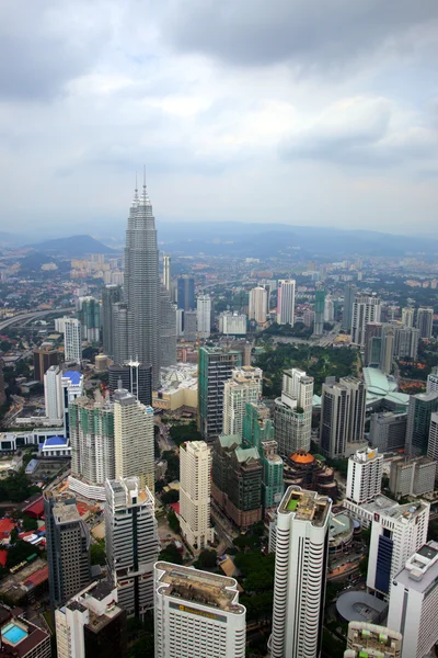 The Kuala Lumpur city skyline Stock Photo