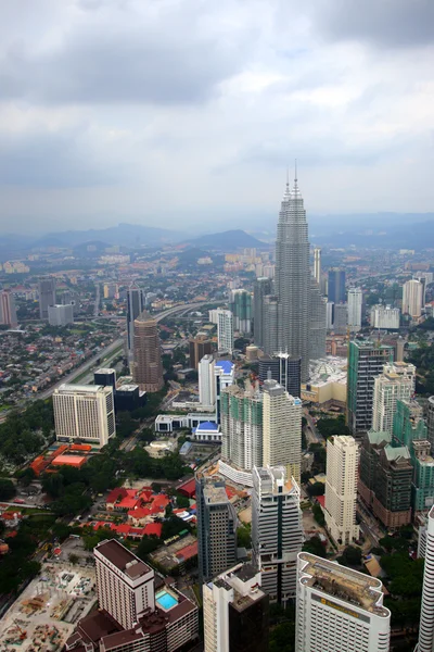 The Kuala Lumpur city skyline Stock Picture