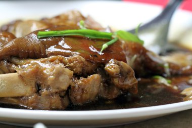 Et ve sebze ile Çin mutfağı