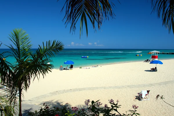 Doctor 's Cave Beach Club, Montego Bay, Jamaica — Foto de Stock