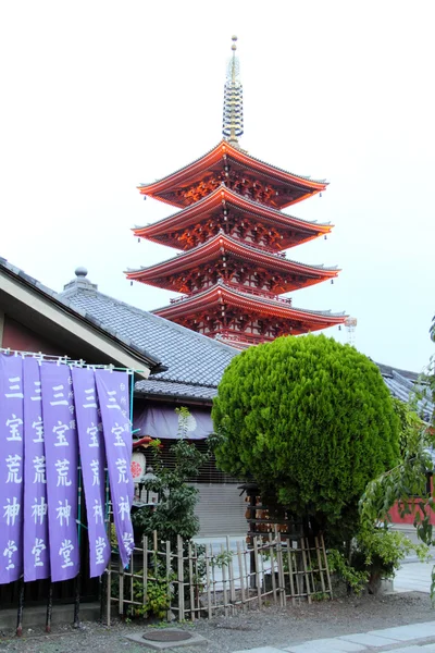 Senso-ji Tapınağı, tokyo, Japonya — Stok fotoğraf