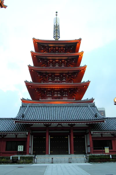 Senso-ji Tapınağı, tokyo, Japonya — Stok fotoğraf