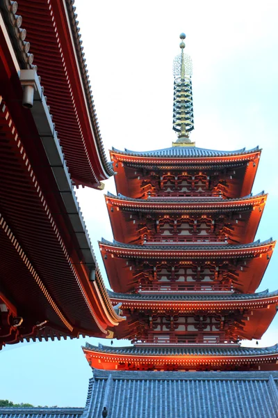 Tempio di Senso-ji, Tokyo, Giappone — Foto Stock