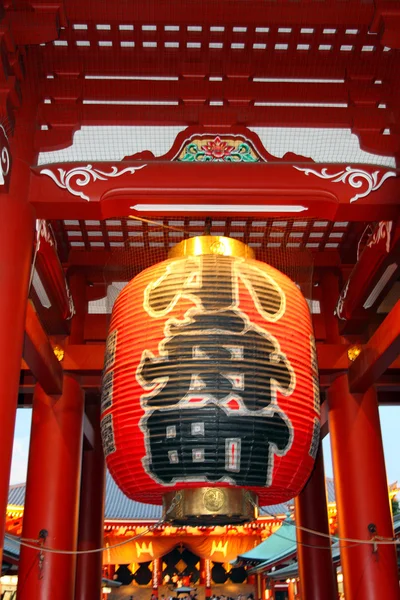 Hozo-mon kapısı, Senso-ji Tapınağı, Tokyo, Japonya — Stok fotoğraf