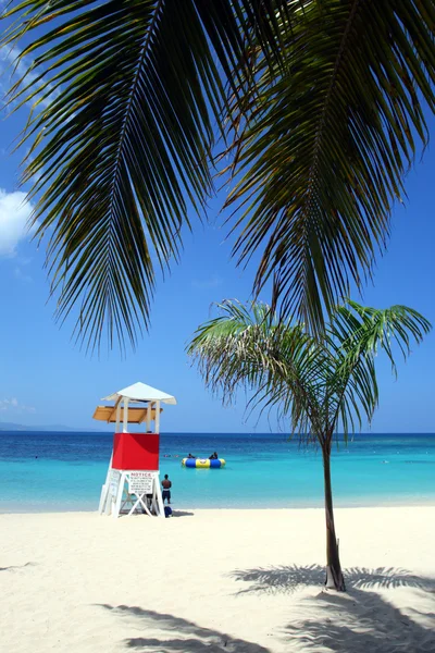 Doktor jeskyně Beach, Montego Bay, Jamajka — Stock fotografie