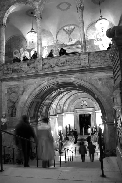 De Boston Public Library — Stockfoto