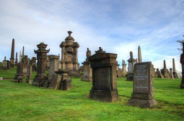 Glasgow nekropol, Victoria Gotik mezarlığı, İskoçya, Birleşik Krallık