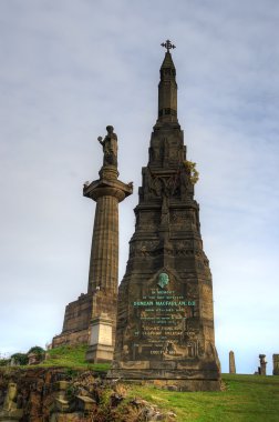 Glasgow nekropol, Victoria Gotik mezarlığı, İskoçya, Birleşik Krallık