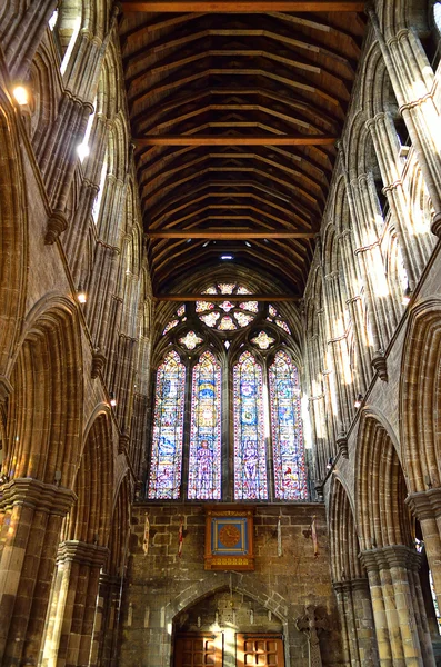 Glasgower kathedrale aka high kirk of glasgow oder st kentigern oder st mungo — Stockfoto