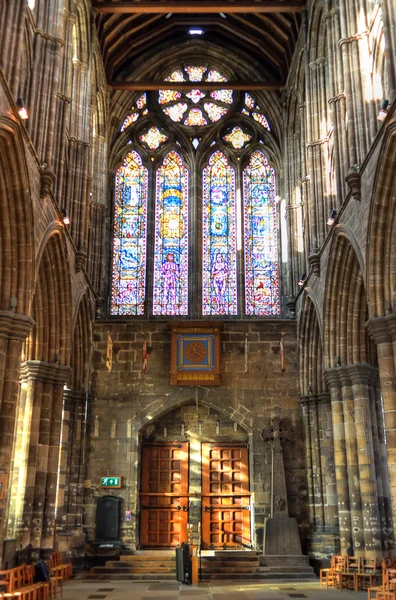 Glasgower kathedrale aka high kirk of glasgow oder st kentigern oder st mungo — Stockfoto