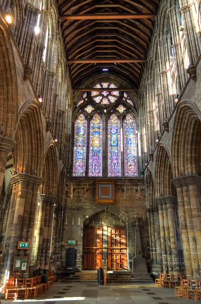 Glasgower kathedrale aka high kirk of glasgow oder st kentigern oder st mungo — Stockfoto