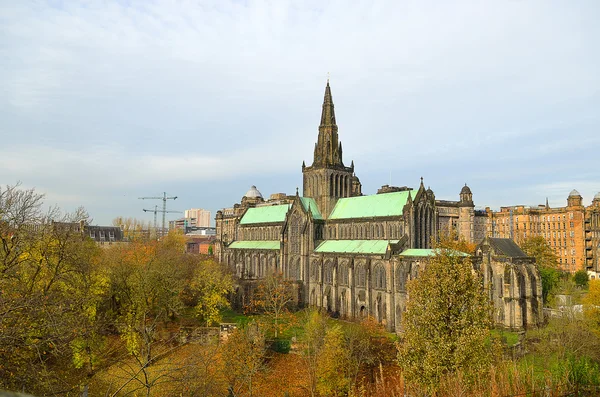 Glasgowská katedrála, také známa jako High Kirk z Glasgow nebo St Kentigern nebo St Mungo — Stock fotografie