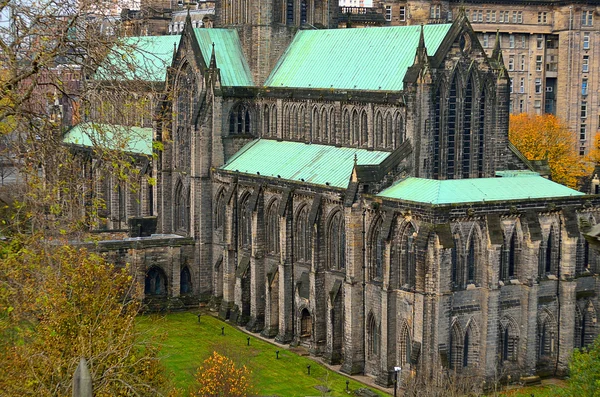 Catedral de Glasgow también conocida como High Kirk de Glasgow o St Kentigern o St Mungo — Foto de Stock