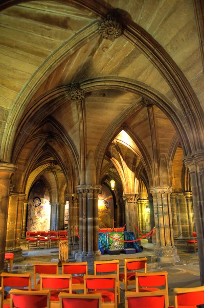 Catedral de Glasgow también conocida como High Kirk de Glasgow o St Kentigern o St Mungo — Foto de Stock