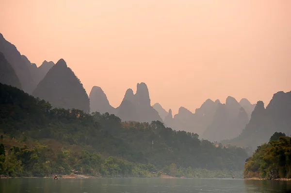 Landschap in Guilin, China — Stockfoto