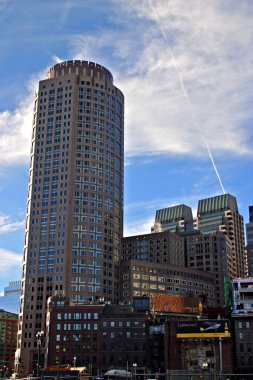 Boston Skyline stok görüntü