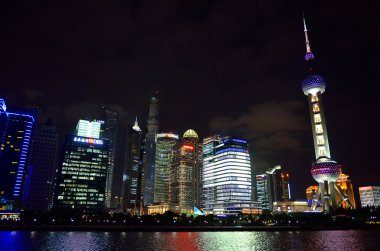 Stok görüntü Shanghai Skyline, Çin