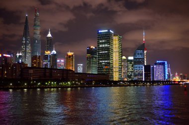 Stok görüntü Shanghai Skyline, Çin