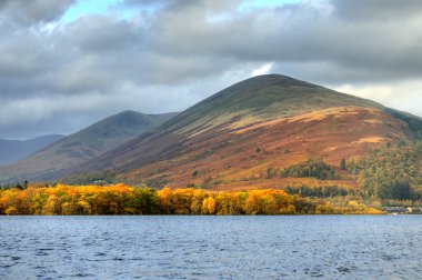 Loch Lomond, İskoçya'nın stok görüntü