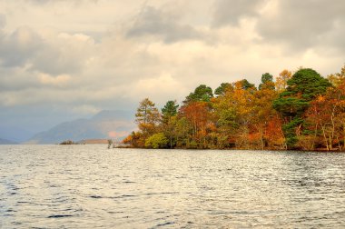 Loch Lomond, İskoçya'nın stok görüntü