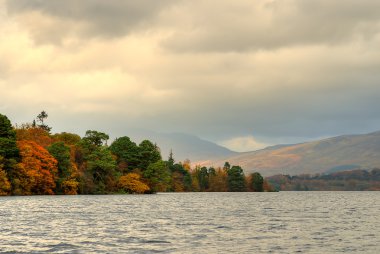 Loch Lomond, İskoçya'nın stok görüntü