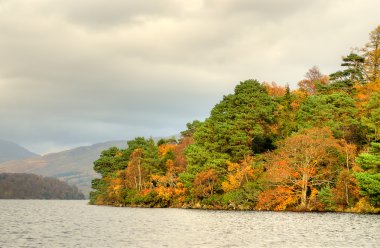 Loch Lomond, İskoçya'nın stok görüntü