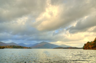 Loch Lomond, İskoçya'nın stok görüntü