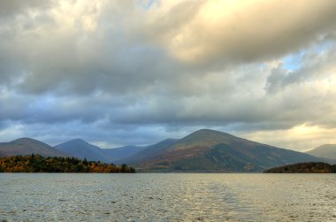 Loch Lomond, İskoçya'nın stok görüntü